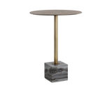 Kata Bar Table - Grey Marble 109642 Sunpan