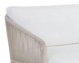 Allariz Sofa - Greige - Stinson White 109652 Sunpan