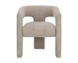 Krasner Dining Armchair - Rhapsody Sand 109718 Sunpan