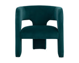 Isidore Lounge Chair - Meg Teal 109721 Sunpan