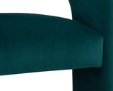 Isidore Lounge Chair - Meg Teal 109721 Sunpan