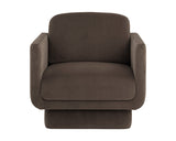 Everton Armchair - Meg Dark Brown 109725 Sunpan