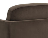 Everton Armchair - Meg Dark Brown 109725 Sunpan