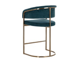 Marris Counter Stool - Gold - Danny Teal 109748 Sunpan