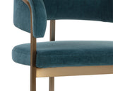 Marris Counter Stool - Gold - Danny Teal 109748 Sunpan