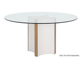 Danbury Dining Table Base - Modern Cream 109757 Sunpan