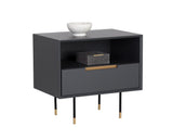 Danbury Nightstand - Slate Navy 109763 Sunpan