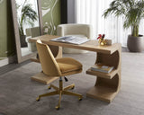 Berget Office Chair - Gold Sky 109792 Sunpan