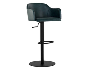 Hensley Adjustable Stool - Dark Teal 109822 Sunpan