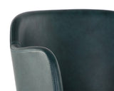 Hensley Adjustable Stool - Dark Teal 109822 Sunpan