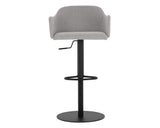 Hensley Adjustable Stool - Mina Warm Grey 109823 Sunpan