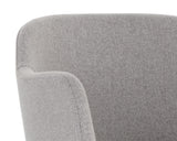 Hensley Adjustable Stool - Mina Warm Grey 109823 Sunpan