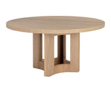 Elma Dining Table - Natural - 60" 109829 Sunpan