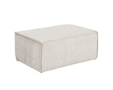 Calista Ottoman - Large - Navarro Stone 109867 Sunpan