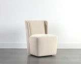 Amita Wheeled Dining Chair - Piccolo Prosecco 109898 Sunpan