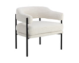 Lola Lounge Chair - Merino Pearl 109909 Sunpan