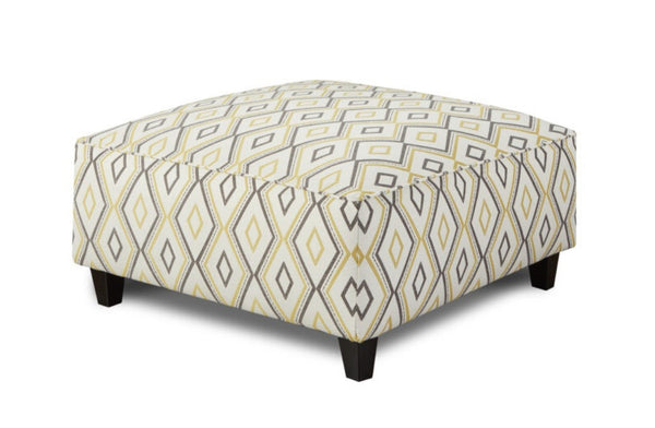 Fusion Maxwell Gray Multi-functional Doozie Dijon Cocktail Ottoman – Padded, Kid-friendly, And Stylish! Multi S ,65% Polyester 31% Rayon 4% Linen 109 Doozie Dijon Cocktail Ottoman