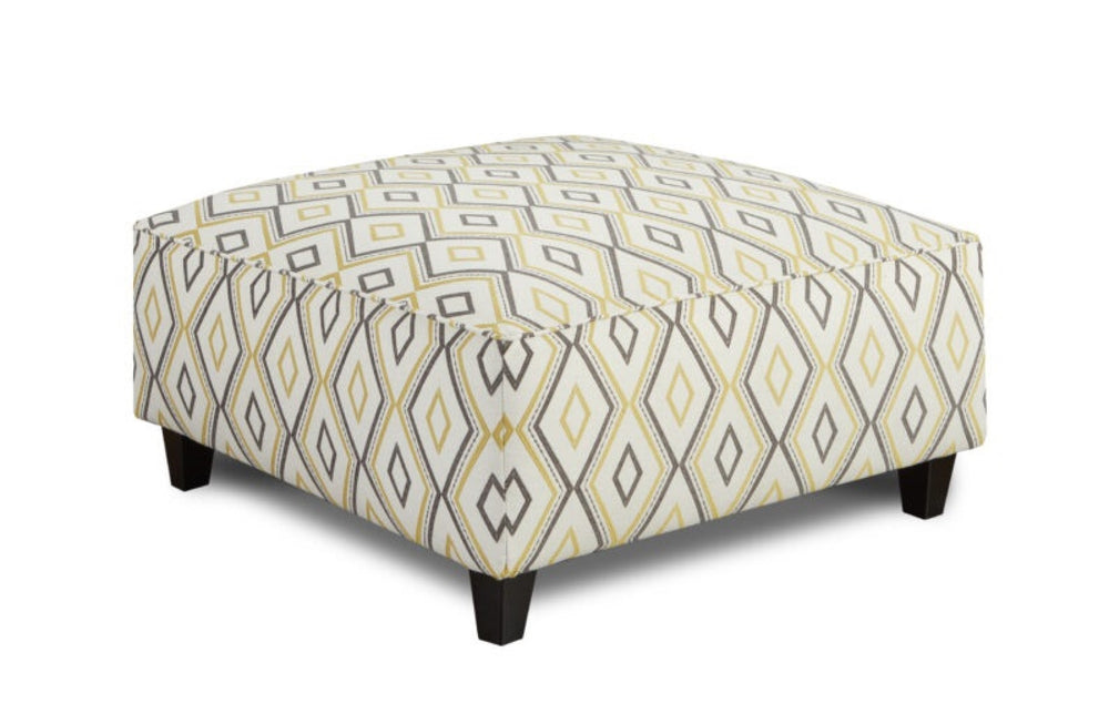 Fusion Maxwell Gray Multi-functional Doozie Dijon Cocktail Ottoman – Padded, Kid-friendly, And Stylish! Multi S ,65% Polyester 31% Rayon 4% Linen 109 Doozie Dijon Cocktail Ottoman