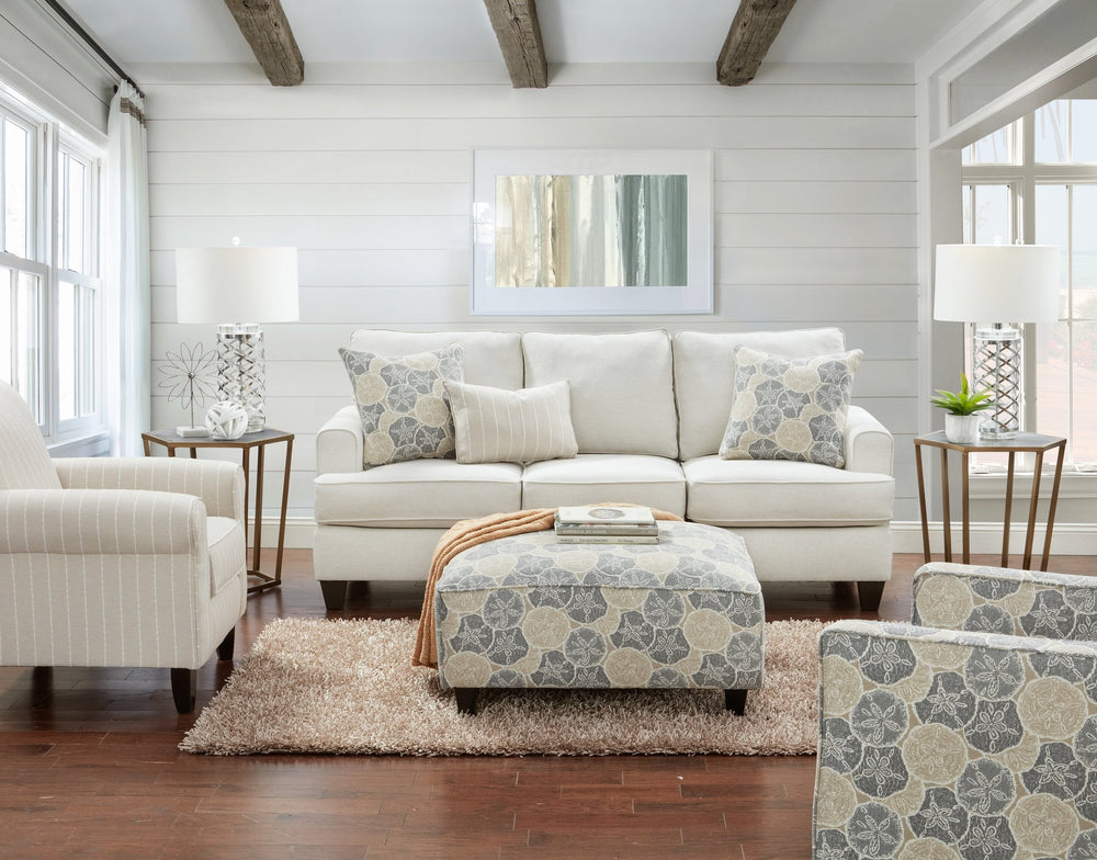 Fusion Max Pearl Shiplap Sand Accent Chair - Stylish Rolled Arms, Woven Pattern & Coffee Finish Legs Multi Ws ,100% Polypropylene  502 Shiplap Sand Accent Chair