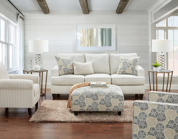 Fusion Max Pearl Shiplap Sand Accent Chair - Stylish Rolled Arms, Woven Pattern & Coffee Finish Legs Multi Ws ,100% Polypropylene  502 Shiplap Sand Accent Chair