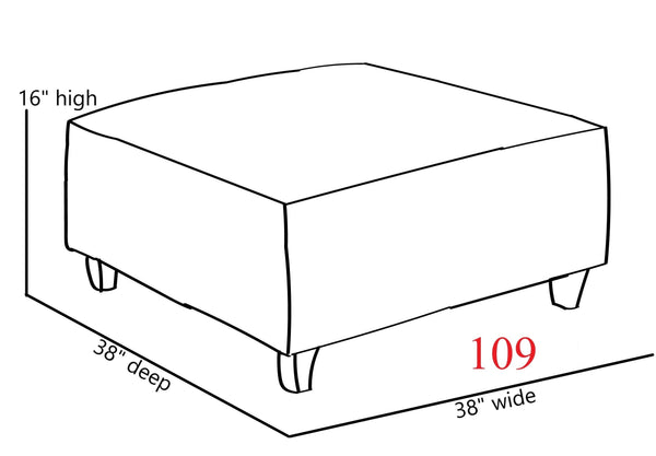 Fusion Silversmith Coffee Armada Cocktail Ottoman - Stylish Square Design, Padded, Safe & Durable For Kids Multi Ws ,2% Polyester,98% Polypropylene 109 Armada Coffee Cocktail Ottoman