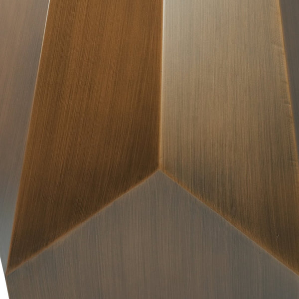 English Elm 53" Round Marble Dining Table With Metal Base - Stylish Seating For 6, Ideal For Modern Spaces W1535S00453