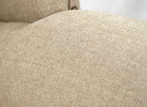Zentique Wing Wing Back Chair in Linen Upholstery on Solid Maple Frame — Classic Comfort, Made in USA, 32x48x30 #10 Wingback Chair