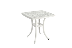 English Elm Bistro Set 3-Piece Rustproof Aluminum Furniture With Cushions – Elegant Patio & Garden Style W640P251293