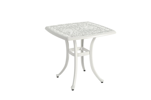 English Elm Bistro Set 3-Piece Rustproof Aluminum Furniture With Cushions – Elegant Patio & Garden Style W640P251293