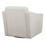 OSP Home Furnishings Cassie Swivel Arm Chair Cement