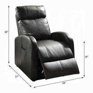 English Elm Ricardo Power Motion Recliner - Brown Synthetic Leather Lift Chair For Comfort & Independence B2726P279128-GIGA