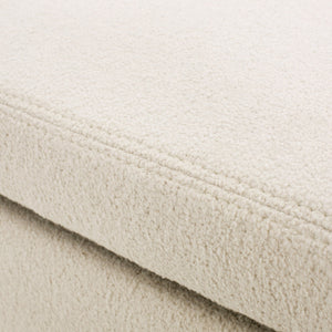 English Elm Christopher Knight Home® - GLOUSTER Storage Ottoman V2 – Tufted Contemporary Bench with Glossy Lid, Ample Hidden Storage, 51.25" L 74850.00BWHI