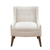 Madison Park Malabar Transitional Accent Chair MP100-0538 Cream