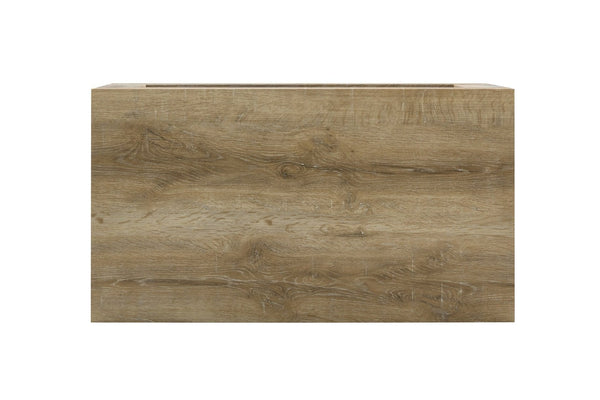 English Elm Modern Two Tier Rectangular Coffee Table with Open Shelf Storage for Living Rooms W3875P389557