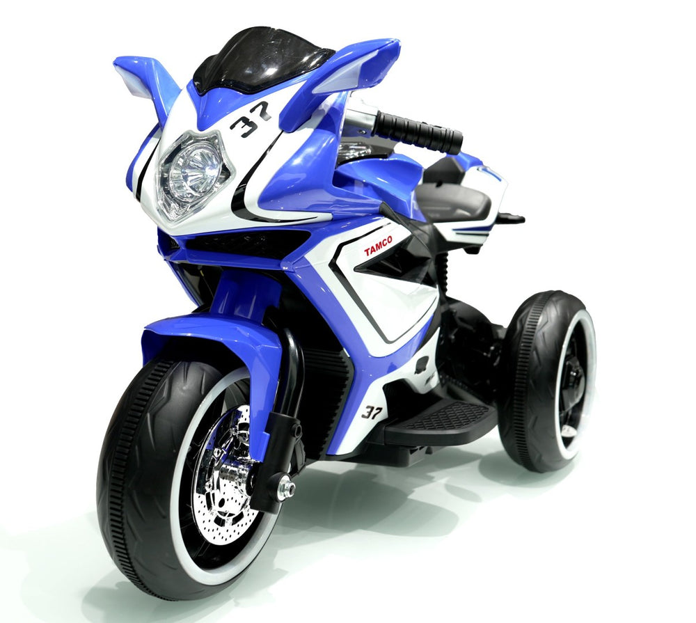 English Elm 6v Kids Ride on Motorcycle with Led Wheel Lights Mp3 Player and Easy Start for Toddlers W1760110306
