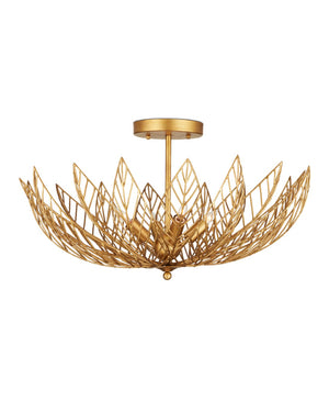 Leaflace Semi-Flush Mount