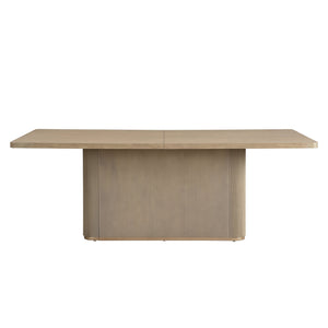 English Elm Christopher Knight Home® - 84" Rectangular Dining Table - Solid Wood & Mdf, Seats 6-8, Versatile For Dining Or Office Use N771P296162A_N771P296163A