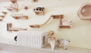 English Elm Ottoman Corduroy Storage Bench with Hidden Cat Nest and Plush Rabbit Footrest for Home Comfort Beige W1825P235543