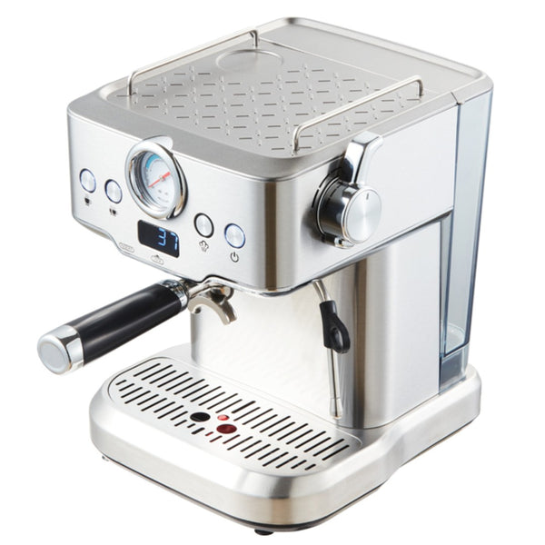 English Elm 20 Bar Espresso Machine with Steam Wand Pressure Display and Ese Pod Support W1002P292436
