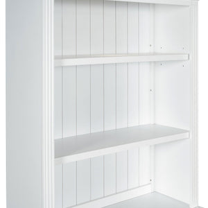 English Elm 83.4"Tall Modern Bookshelf With Led Lighting, 2 Drawers & 3 Adjustable Shelves For Stylish Storage Solutions N751S280594K