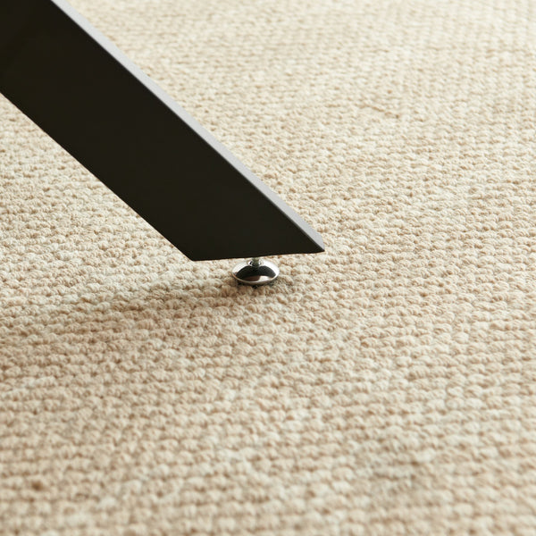 English Elm 42.1"BLACK Mid-Century Round Dining Table with Sturdy MDF Top and Metal Pedestal Base for 4-6 Matte Black+Natural W234P185625