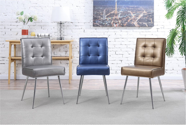 OSP Home Furnishings Amity Dining Chair Sizzle Copper