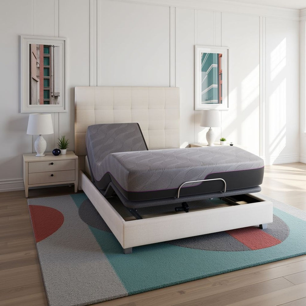 English Elm Renew King Split-top Memory Foam Mattress with Cooling Copper Gel Support Layers B210P286853