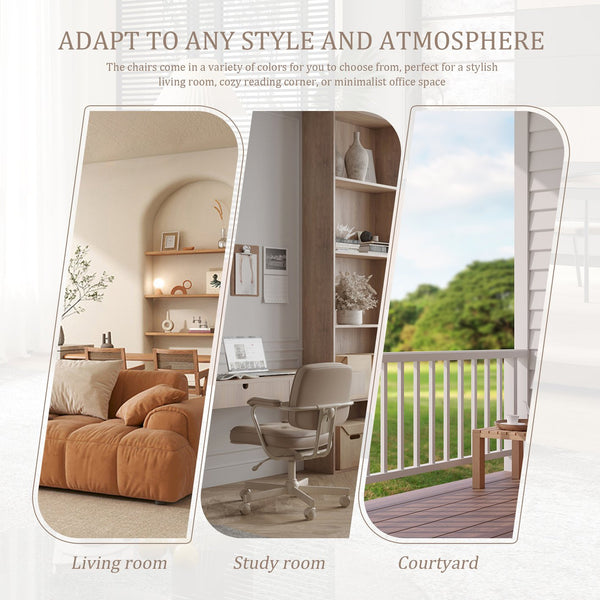 English Elm UNITED Corduroy Accent Chair with Ergonomic Curve, High-Density Foam Seat & Dual Side Pockets for Cozy Living Spaces Pink W1568P307258