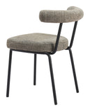 Kede Dining Chair - Set of 2 Green Tweed 110098 Zuo Modern