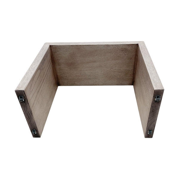 JLA Home Chapel Hill - Bench/Cocktail Ottoman With Table, Solid Wood Frame, Plush Polyester Upholstery, Rolling Tray Surface CH101-0057