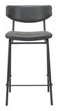 Charon Counter Stool - Set of 2 Vintage Black 110263 Zuo Modern