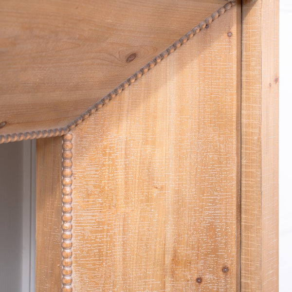 English Elm 62" Modern Rustic Console Table – 62in Slim Engineered Wood Entryway Table for Hallway, Sofa, Decor Storage, Durable Finish W2729P270754