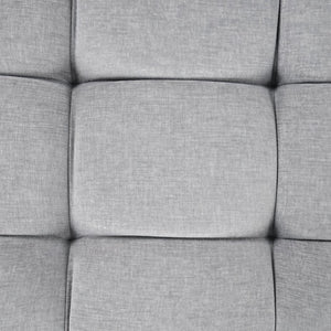 English Elm 101.2" Modular Chenille Sectional Sofa with Tufted Cushions and Deep Seating for Living Room N719S001750E