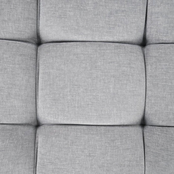 English Elm 101.2" Modular Chenille Sectional Sofa with Tufted Cushions and Deep Seating for Living Room N719S001750E